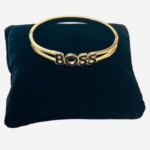 Gold BOSS Bracelet